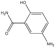 5-amino-2-hydroxybenzamide Structure