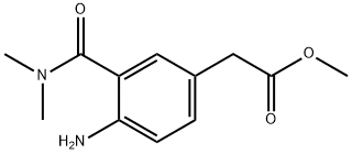 메틸2-(4-아미노-3-(디메틸카르바모일)페닐)아세테이트