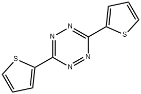 3,6-di(thiophen-2-yl)-1,2,4,5-tetrazine Structure