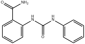 1-(2-CARBAMOYLPHENYL)-3-PHENYLUREA Struktur