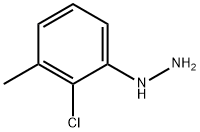1-(2-Chloro-3-methylphenyl)hydrazine 化学構造式