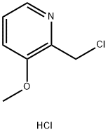 2-(Chloromethyl)-3-methoxypyridine hydrochloride Struktur