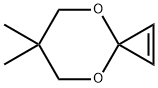 6,6-Dimethyl-4,8-dioxaspiro[2.5]oct-1-ene Structure