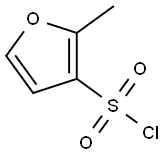 2-methyl-3-Furansulfonyl chloride Struktur