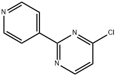 4-chloro-2-(4-pyridinyl)Pyrimidine Struktur