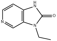 3-ethyl-1H,2H,3H-imidazo[4,5-c]pyridin-2-one Struktur