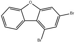 1,3-dibromodibenzofuran, 617707-24-1, 结构式