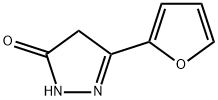 3-(2-furyl)-2-pyrazolin-5-one Structure