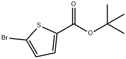 tert-butyl 5-bromothiophene-2-carboxylate Struktur