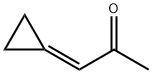1-cyclopropylidenepropan-2-one Struktur