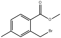 2-bromomethyl-4-methyl-benzoic acid methyl ester,622847-32-9,结构式