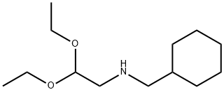 N-(2,2-diethoxyethyl)cyclohexanemethanamine Structure