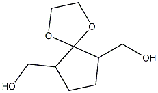 1,4-Dioxaspiro[4.4]nonane-6,9-dimethanol Structure