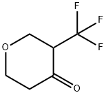 3-(三氟甲基)二氢-2H-吡喃-4(3H)-酮,625099-69-6,结构式