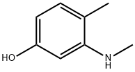 4-methyl-3-(methylamino)phenol Structure