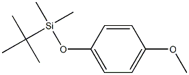 Silane, (1,1-dimethylethyl)(4-methoxyphenoxy)dimethyl-,62790-87-8,结构式