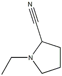 1-乙基吡咯烷-2-氰基 结构式