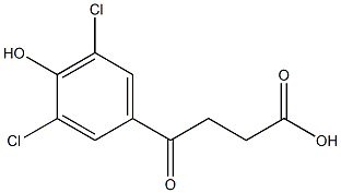 4-(3,5-Dichloro-4-hydroxyphenyl)-4-oxobutanoic acid Structure