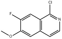 1-chloro-7-fluoro-6-methoxyisoquinoline