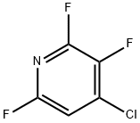 4-Chloro-2,3,6-trifluoropyridine Structure
