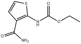 ethyl (3-carbamoylthiophen-2-yl)carbamate,63895-76-1,结构式