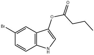 (5-bromo-1H-indol-3-yl) butanoate Structure