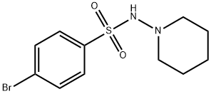 4-Bromo-N-(piperidin-1-yl)benzenesulfonamide Structure