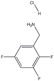 2,3,5-三氟苄胺盐酸盐,643088-06-6,结构式