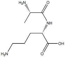 Alanyl ornithine Struktur
