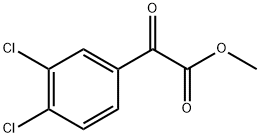 3,4-ジクロロベンゾイルぎ酸メチル 化学構造式