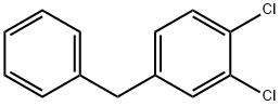 4-benzyl-1,2-dichlorobenzene Structure