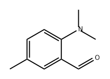 Benzaldehyde, 2-(dimethylamino)-5-methyl-
 Structure