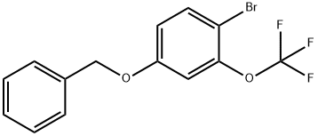 4-Benzyloxy-1-bromo-2-trifluoromethoxybenzene Structure