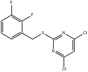 654073-29-7 4,6-二氯-2-((2,3-二氟苯甲基)硫代)嘧啶