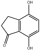 4,7-dihydroxy-2,3-dihydro-1H-inden-1-one,65698-22-8,结构式