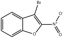 3-Bromo-2-nitrobenzofuran Structure