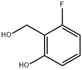 3-氟-2-羟甲基苯酚,660390-77-2,结构式