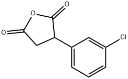 3-(3-Chloro-phenyl)-dihydro-furan-2,5-dione Struktur