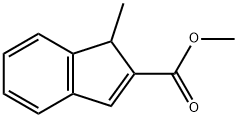 methyl 1-methyl-1H-indene-2-carboxylate Structure