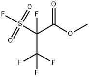 Methyl2,3,3,3-tetrafluoro-2-(fluorosulfonyl)propionate Structure