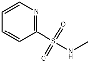 Pyridine-2-sulfonic acid methylamide Struktur