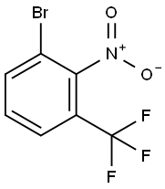 1-bromo-2-nitro-3-(trifluoromethyl)benzene Structure