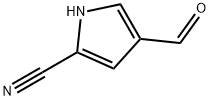 4-Formyl-1H-pyrrole-2-carbonitrile Struktur