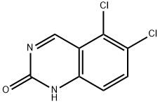 2(1H)-Quinazolinone, 5,6-dichloro- Struktur