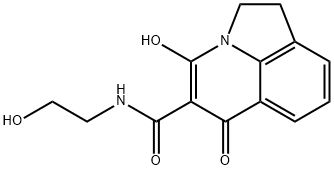 4-hydroxy-N-(2-hydroxyethyl)-6-oxo-2,6-dihydro-1H-pyrrolo[3,2,1-ij]quinoline-5-carboxamide|