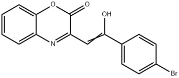 (Z)-3-(2-(4-bromophenyl)-2-hydroxyvinyl)-2H-benzo[b][1,4]oxazin-2-one,672277-32-6,结构式