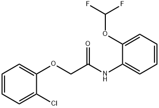 672319-83-4 2-(2-chlorophenoxy)-N-[2-(difluoromethoxy)phenyl]acetamide