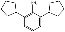 2,6-Dicyclopentylaniline,67330-67-0,结构式