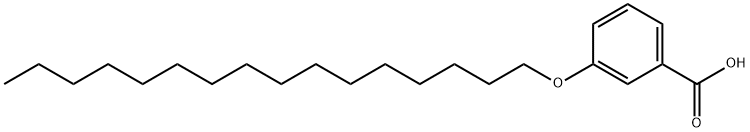 3-(HEXADECYLOXY)BENZOIC ACID Structure