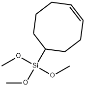 4-Cyclooctenyl Trimethoxysilane Struktur